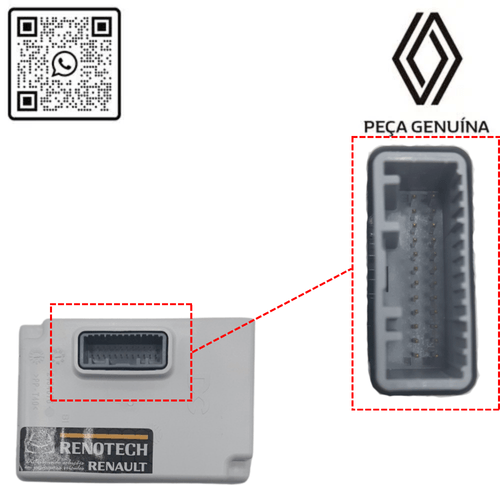 RN 95247R 283C95247R MODULO ELETRONICO MASTER 2.3 16V M9T - 3